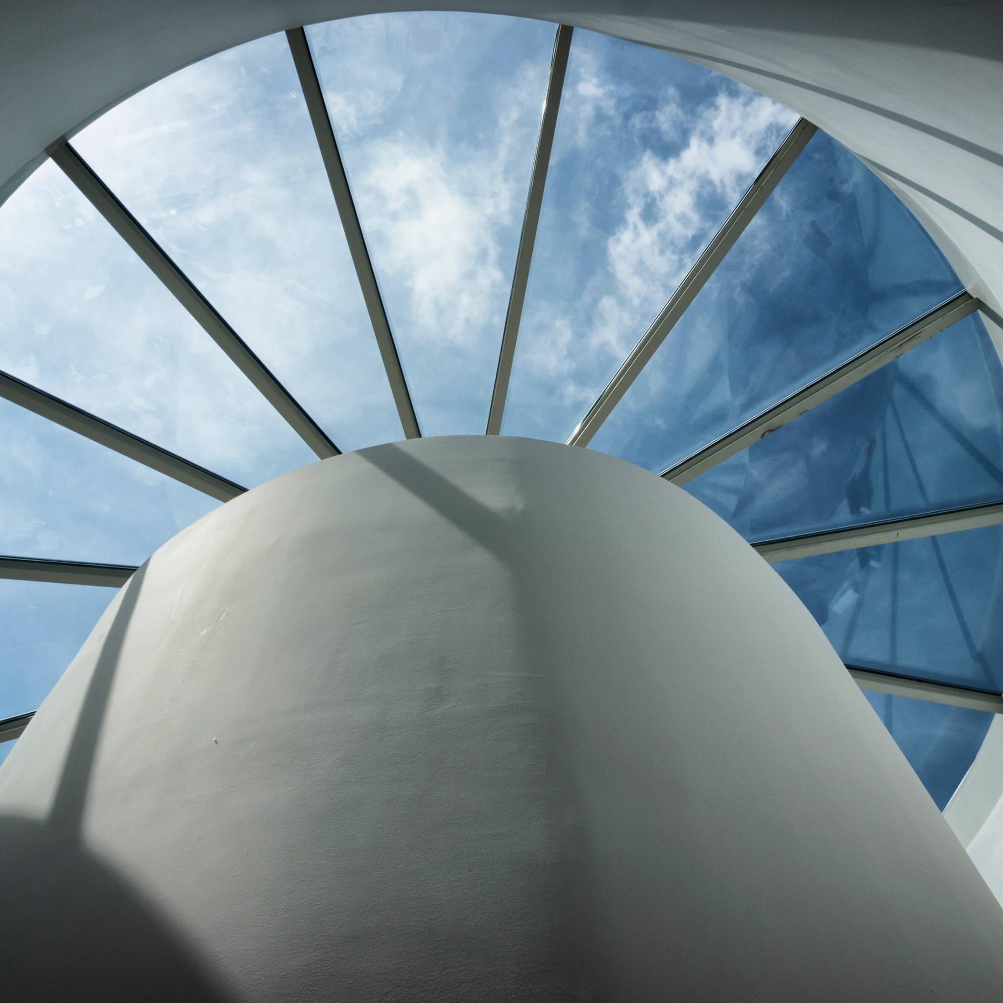 Polycarbonate sheet skylight